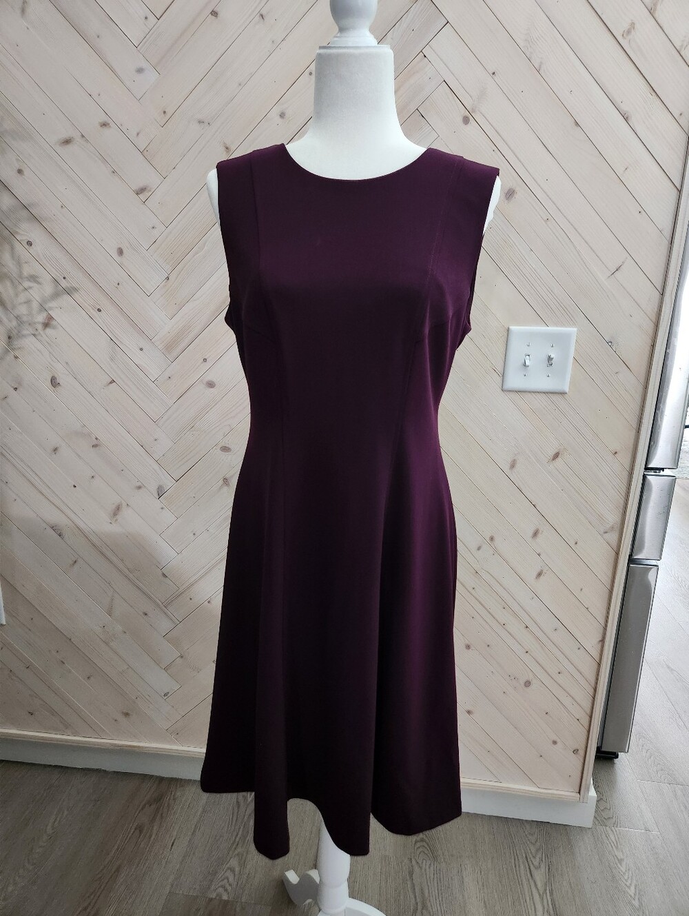 Sleeveless A-Line Dress